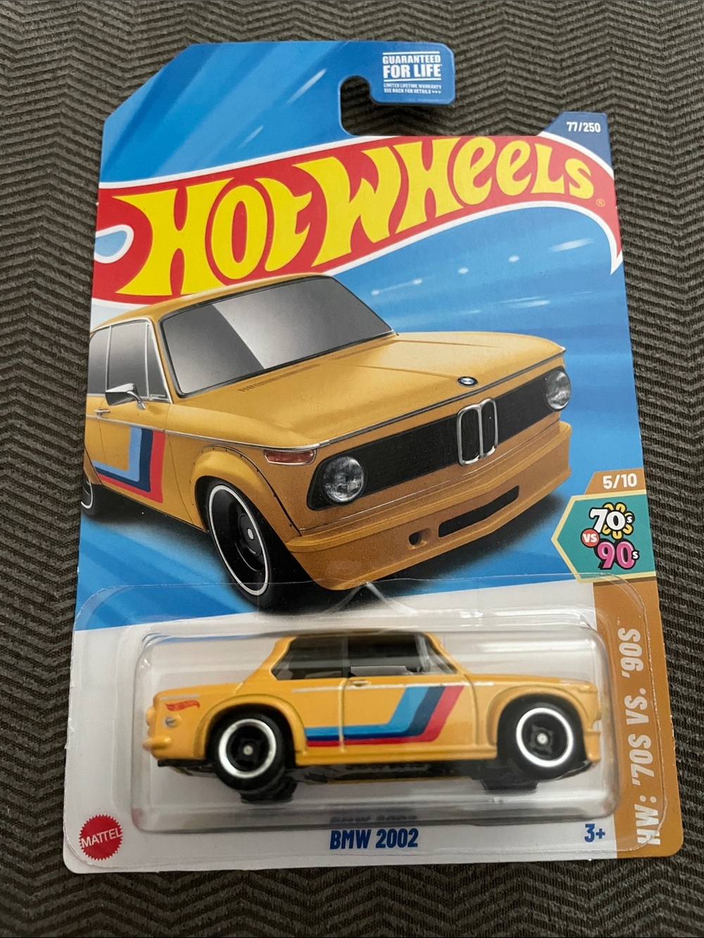 BMW 2002 Kids Toy Car - Yellow